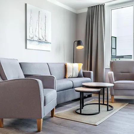 アパート Godewindpark Deluxe-apartment 1-07 Mit West-loggia *