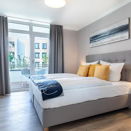 Godewindpark Deluxe-apartment 1-07 Mit West-loggia * 뤼베크