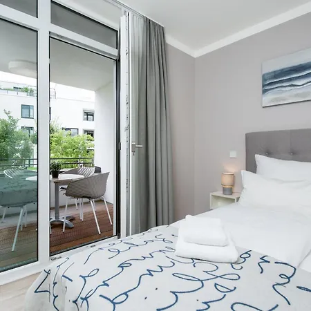 Apartament Godewindpark Deluxe-apartment 1-07 Mit West-loggia