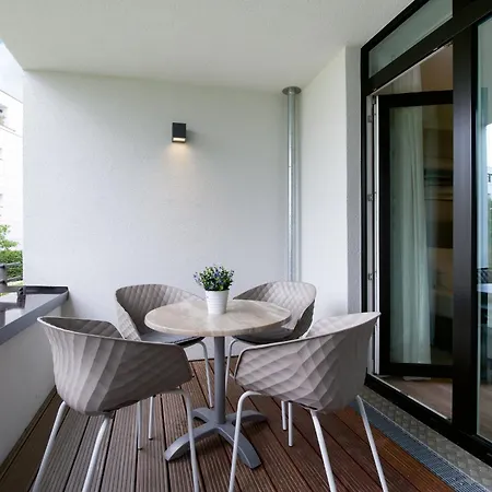 Apartament Godewindpark Deluxe-apartment 1-07 Mit West-loggia *